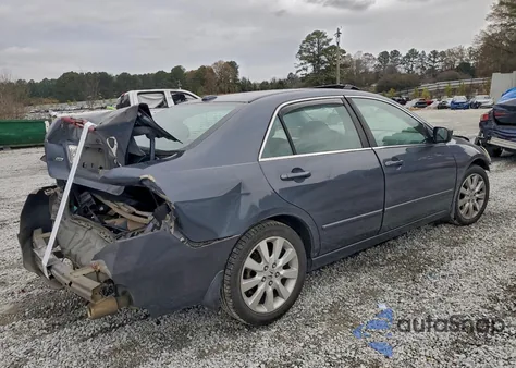 2007 Honda Accord Ex z USA, uszkodzony, nr VIN 1HGCM66557A093501